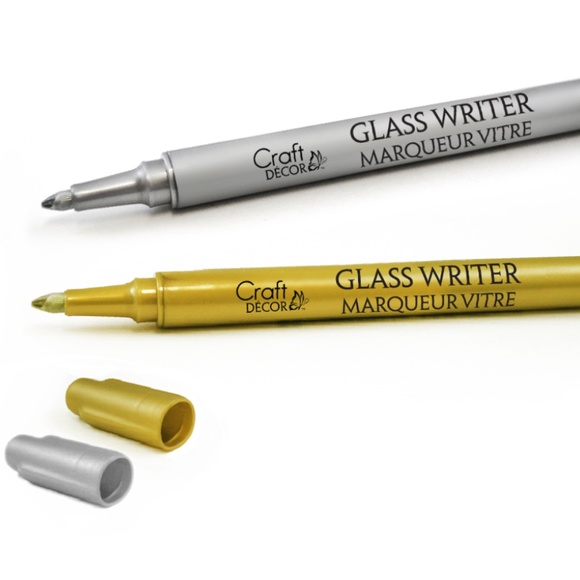 2 pcs Glass Writers Metallic 1.2 mm (Fine Point) - Picture 2 of 5